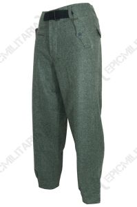 German Army Field Grey Panzer Trousers