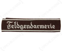 WW2 German Feldgendarmerie EM Cuff Title