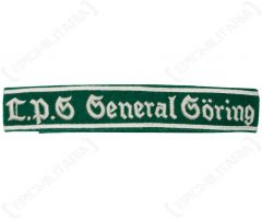 WW2 German LPG General Goring EM Cuff Title