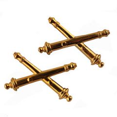 US Artillery Officers Collar Badges