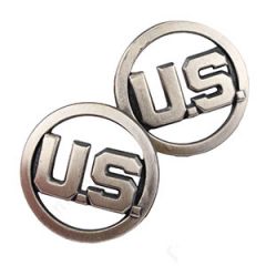 US Airforce EM Collar Disks - Silver