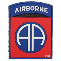 PVC 82nd Airborne Hook & Loop Patch