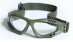 Commando 'Air Pro' Goggles - OLIVE CLEAR