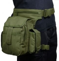 Brandit Waist Bag Tactical Combat Purse Outdoor Army Mens Hunting Pack Olive 