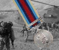 AFGHANISTAN Operational Service Medal with Clasp