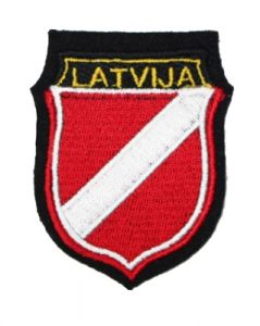 Latvia - Yellow LATVIJA Red/white/red shield