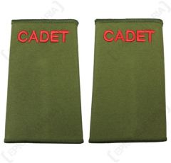 British Army Cadet Rank Slides - No Rank