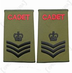 British Army Cadet Rank Slides - SSGT