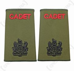 British Army Cadet Rank Slides - RSM