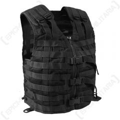 Molle Carrier Assault Vest - Black