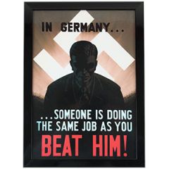 WW2 British Same Job As You Framed Print