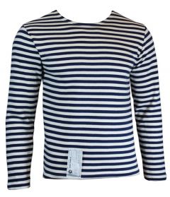 Russian NAVY BLUE Stripe WINTER Telnyashka Jumper