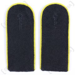 Waffen SS EM Shoulder Boards (Gold Yellow piped)