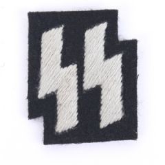SS Emblem Black - Grey thread Thumbnail