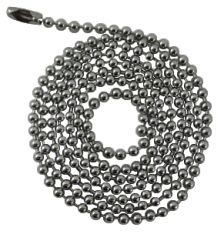 Dog Tag Chain - Stainless Steel - 1 metre