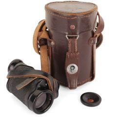 Swedish Army WW2 Monocular with Leather Case