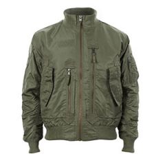 US Tactical Flight Jacket - Olive Drab Thumbnail