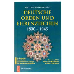 2021 Edition Book of German Orders and Medals 1800-1945 by Nimmergut