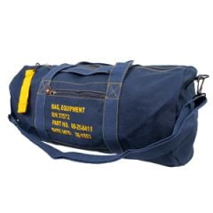 Rothco 19" Paratrooper Style Canvas Equipment Bag - Navy Blue