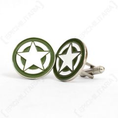 WW2 US Military Star Cuff Links