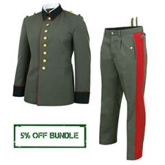 WW2 German General M35 Waffenrock Uniform Bundle Thumbnail