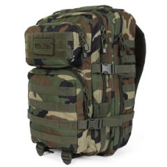 Woodland Camo MOLLE Assault Pack - Large size
