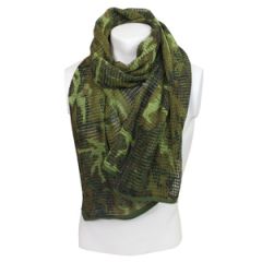 Woodland Camo Net Scarf - Thumbnail