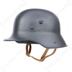 WW1 German M16 Helmet in Field Grey With Liner