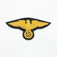 WW2 German Diplomatic Cap Eagle - Thumbnail