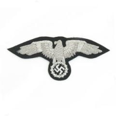 WW2 German Diplomatic Tunic Eagle - Silver - Thumbnail