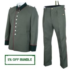 WW2 German M35 Waffenrock Officer Uniform Bundle - Pink Piping Thumbnail