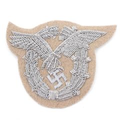 WW2 Luftwaffe Pilot Observer Badge - Tan