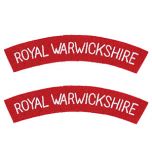 Royal Warwickshire Shoulder Titles Thumbnail