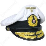 Kriegsmarine U-Boat Admirals Visor Cap