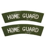 WWII British Home Guard Shoulder Titles