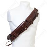 British P1882 Brown Leather Bandolier