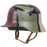 WW1 German M16 Helmet - 3 Colour Camo
