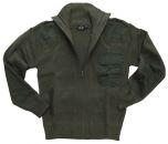 Olive Green Army style Cardigan