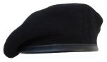 British Wool Beret - Black