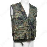 Hunting and Fishing Vest - Flecktarn