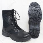 Black Security Full Boots Sole