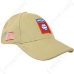 Brown US 82nd Airborne Baseball Cap main