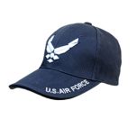 Blue US Airforce Baseball Cap Thumbnail