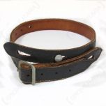 German Helmet Chin Strap – Premium Aged Leather Main