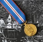 Queens GOLDEN JUBILEE Medal -  Miniature