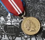 Queens DIAMOND JUBILEE Medal - Full Size