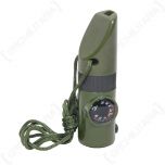 Tactical Signalling Whistle - Olive