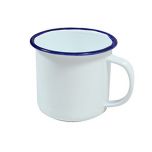 White Enamel Cups