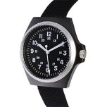 Black Stainless Steel US Army Style Watch 
