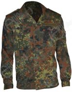 Front view of German Flecktarn Field Shirt